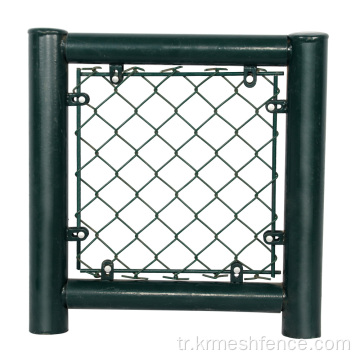 3mm galvanizli, galvanizli, galvanizli, zincir bağlantı çit panelleri